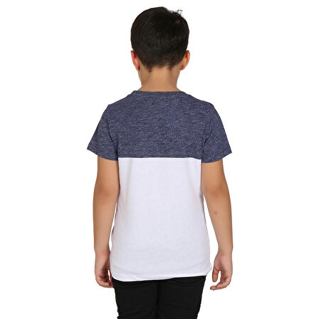 Toontoy Erkek Çocuk Blvck Baskılı Tişört