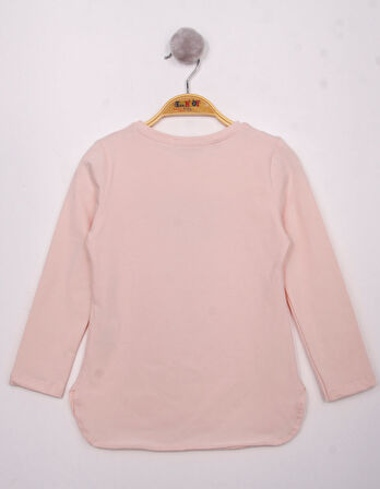 Toontoy Kız Çocuk Fashion Baskılı Tişört