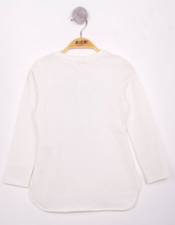 Toontoy Kız Çocuk Fashion Baskılı Tişört