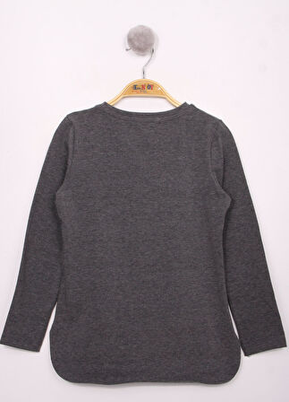 Toontoy Kız Çocuk Fashion Baskılı Tişört