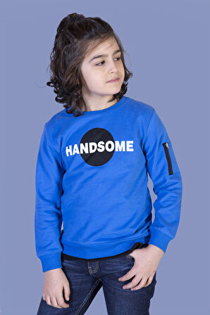 Toontoy Erkek Çocuk Handsome Baskılı Sweatshirt