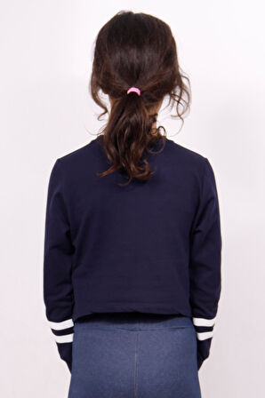 Toontoy Kız Çocuk Yıldızlı Dream Baskılı Sweatshirt