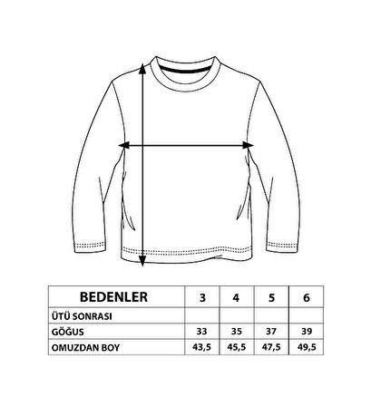 Toontoy Erkek Çocuk Cep Üstü Şerit Detaylı Tişört