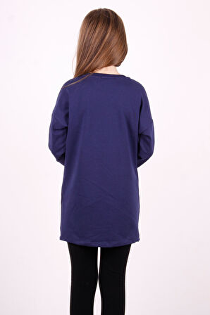 Toontoy Kız Çocuk Kız Baskılı Elbise