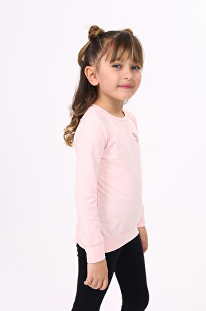 Toontoy Kız Çocuk Yusufcuk Nakışlı Tişört