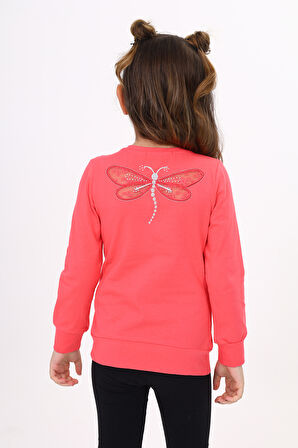 Toontoy Kız Çocuk Yusufcuk Nakışlı Tişört