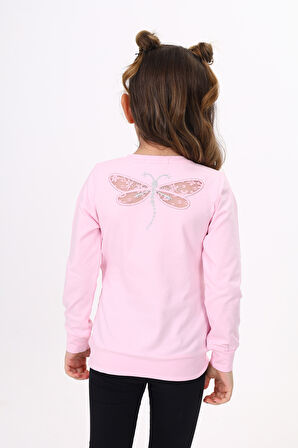 Toontoy Kız Çocuk Yusufcuk Nakışlı Tişört