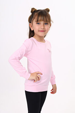 Toontoy Kız Çocuk Yusufcuk Nakışlı Tişört