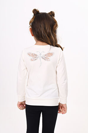 Toontoy Kız Çocuk Yusufcuk Nakışlı Tişört