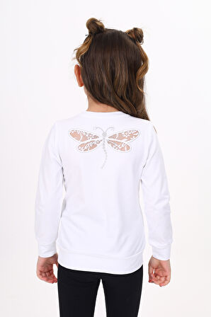 Toontoy Kız Çocuk Yusufcuk Nakışlı Tişört