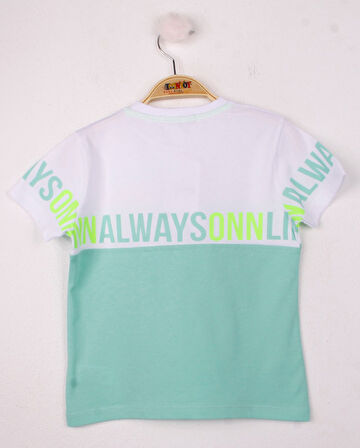 Toontoy Erkek Çocuk Always File Cepli Tişört