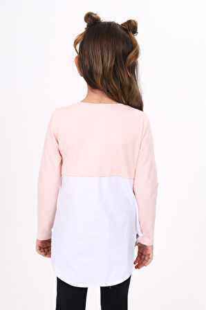 Toontoy Kız Çocuk Paris London Baskılı T-Shirt