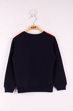 Toontoy Erkek Çocuk 57 Baskılı Garnili Sweatshirt