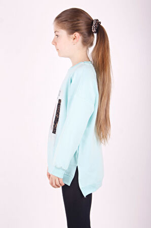 Toontoy Kız Çocuk Studio Baskılı Sweatshirt