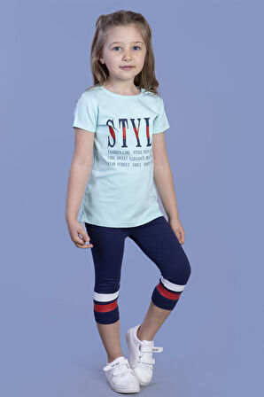 Toontoy Kız Çocuk Taytlı Takım