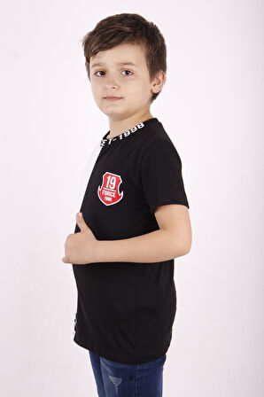 Toontoy Erkek Çocuk Force Baskılı Parçalı Tişört