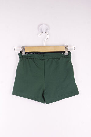 Toontoy Kız Çocuk Lovely Baskılı Cepli Şort