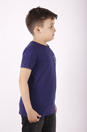 Toontoy Erkek Çocuk Excuses Baskılı Cepli Tişört