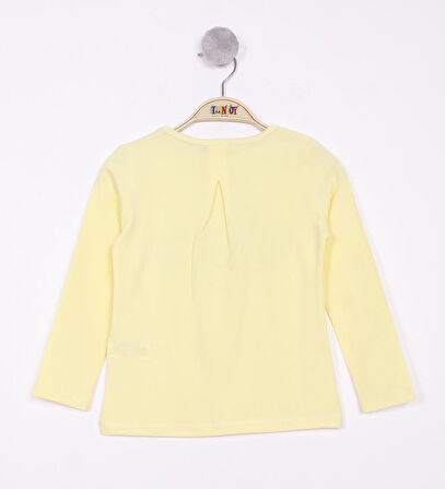 Toontoy Kız Çocuk Surprise Kalp Nakışlı Tişört