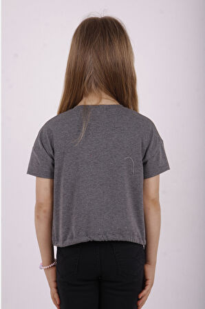 Toontoy Kız Çocuk Instagram Baskılı Tişört