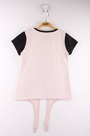 Toontoy Kız Çocuk Superior Baskılı Tişört