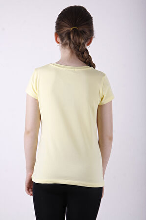 Toontoy Kız Çocuk Insagram Baskılı Tişört