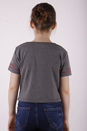 Toontoy Kız Çocuk YouTube Baskılı Tişört