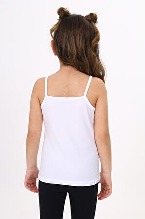 Toontoy Kız Çocuk Deniz Kızı Baskılı Pul İşlemeli Atlet