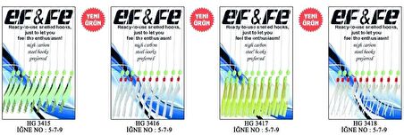 EFFE ÇAPARİ SABİKİ 10lu HG3416 - NO-5