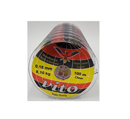 Vito Süper Strong Fluorocarbon Coated Olta Misinası 100mt