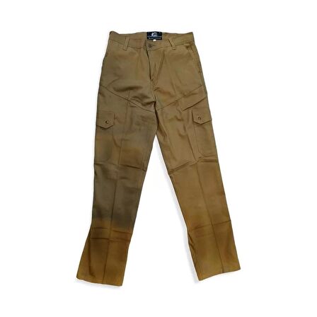 LİKRALI CAMEL KARGO PANTOLON - 40