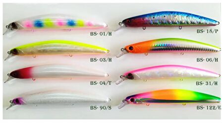 Turko Best Minnow 125F 21gr 60- 120 Dalarlı Rapala Maket Balık