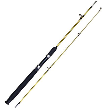 Powerex Crocodile 165cm. 120-250 gr. Parçalı Dolgu Gold Tekne Kamışı