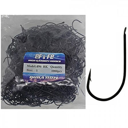 İğne 496 Black Dökme Poşette 1000 adet