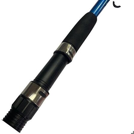 Powerex Blue Coastal 2,70m. 60-120gr. Atarlı Uzun Sap Teleskopik Olta Kamışı