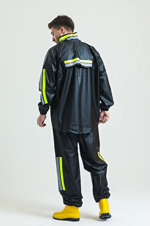 T Rain Motorcu Kurye Yağmurluğu Su Geçirmez - L