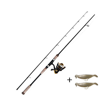 Super LRF 210cm 1-10gr YF1000 Metal Kafa Lrf Olta Takımı Seti