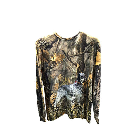 Setter Orman Desen Uzun Kollu Sweatshirt - 3XL