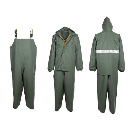 KAPTAN YAĞMURLUK BALIKÇI TAKIM GIRGIRCI LUX - 3XL