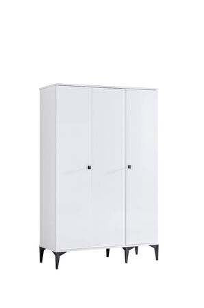 Gardırop, White 3 Kapaklı Dolap