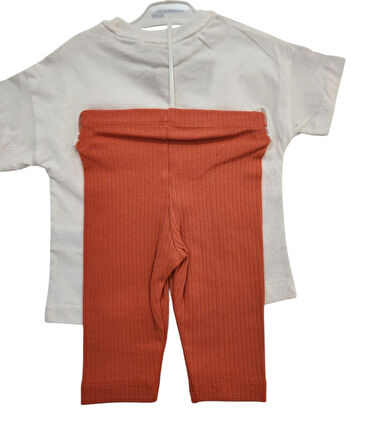 Babydoll 2li Takım Monvoi Kiremit