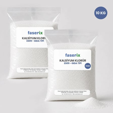  Kalsiyum Klorür(E509 Gıda Tipi) 10 Kg
