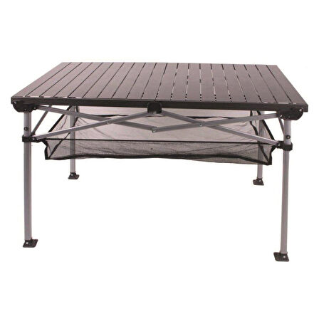 XXL Alüminyum Katlanır Masa 118 x 70 x 70 Cm Kamp Piknik Balkon Bahçe Masası