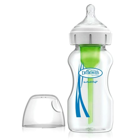 Geniş Ağız Cam Biberon 270 ml (Yeni)