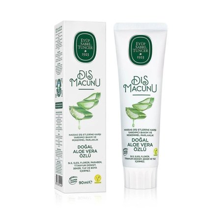 Doğal Diş Macunu 90 Gr Aloe Vera