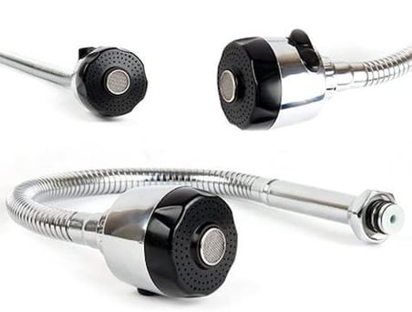 Oynar Başlıklı 2 Fonksiyonlu Spiral Musluk Başlığı (1550)