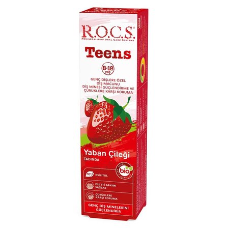 .Teen Yaban Çileği Diş Macunu 8-18 Yaş 60 ml