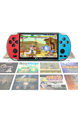 Retro X7 Plus Vita Model 5.1 İnçTaşınabilir Oyun Konsolu Retro  Taşınabilir oyun konsolu