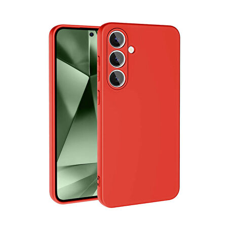 Galaxy S24 FE Kılıf Lansman Tasarım İç Yüzeyi Kadife Silikon