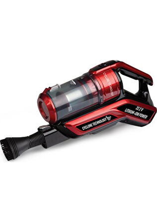 Fantom Quantum P2049 Dikey Şarjlı Süpürge - Kırmızı